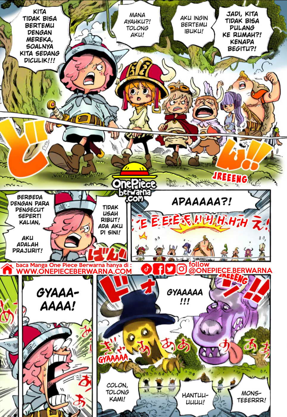 One Piece 1147 indo, One Piece 1148, One Piece Berwarna Chapter 1147 Bahasa indonesia HD